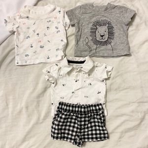 Carter’s Baby Boy Lot of 4 Size newborn